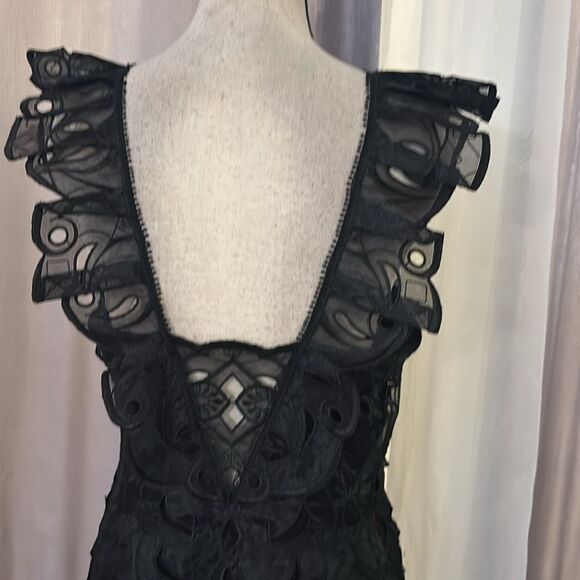 Jonathan Simkhai viscose/silk midi dress, US8 - Picture 9 of 14
